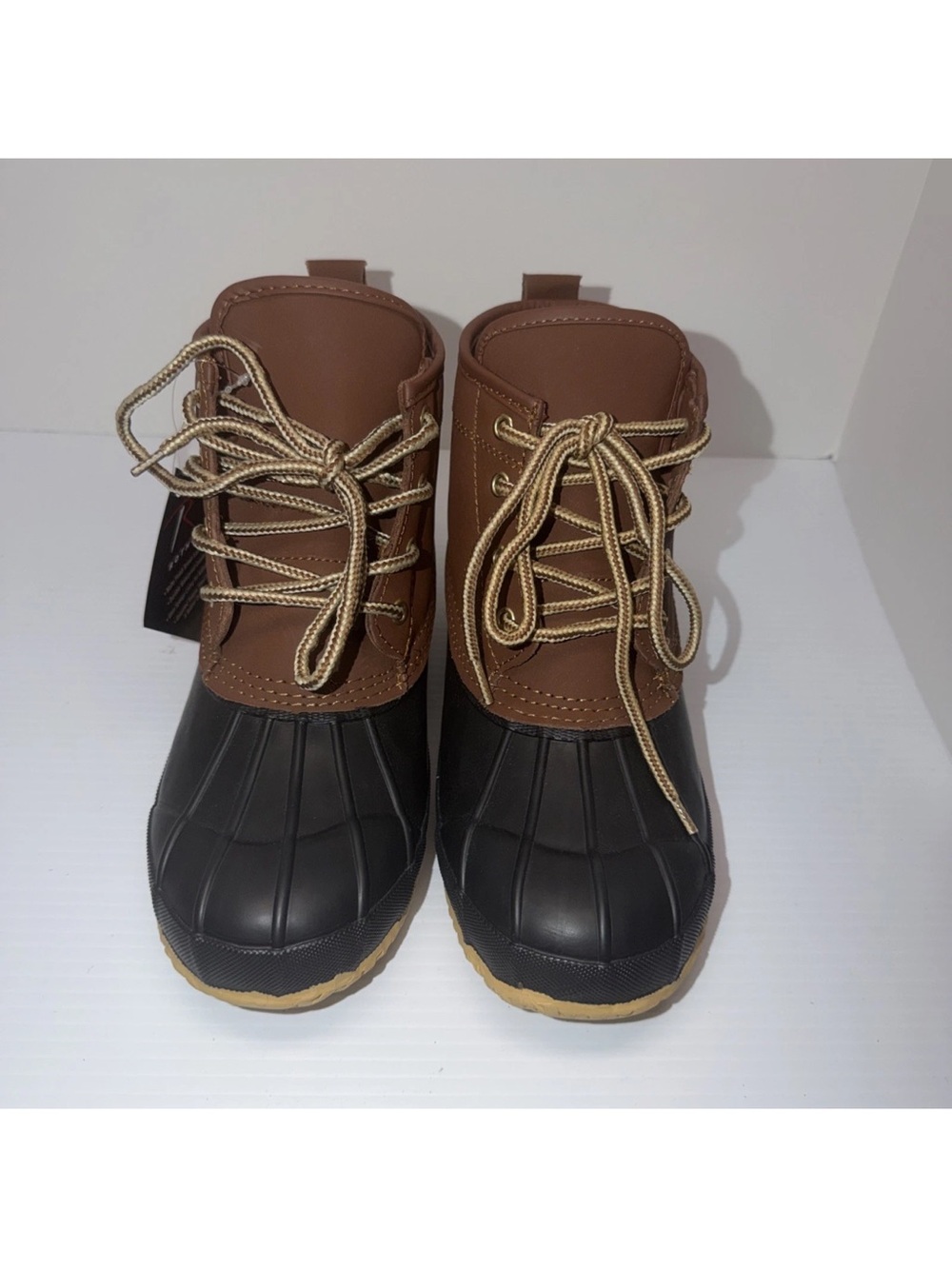 Rothco Men’s 6” All Weather Duck Boots Waterproof Brown Black Rain Work Boots
